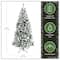 6ft. Unlit Acacia Flocked Artificial Christmas Tree